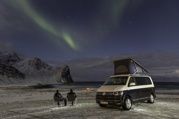 Volkswagen California - Lofoty, Norwegia